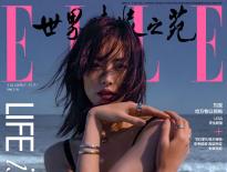 超模刘雯大尺度登杂志封面，就算露也是满屏的高级！